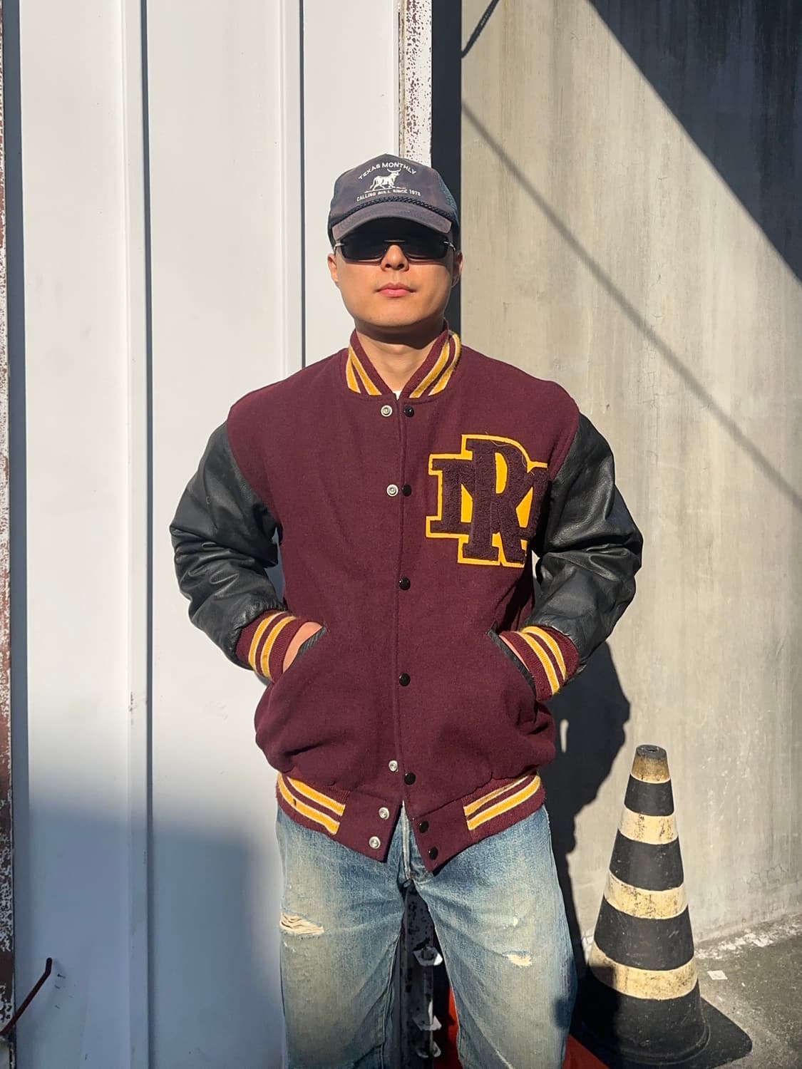 90’s Game American real leather varsity 상품이미지1