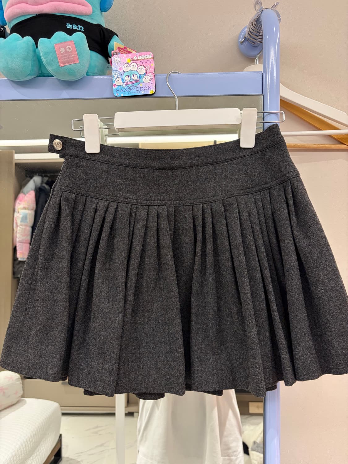 더바넷 울 플리츠 스커트 상품이미지1