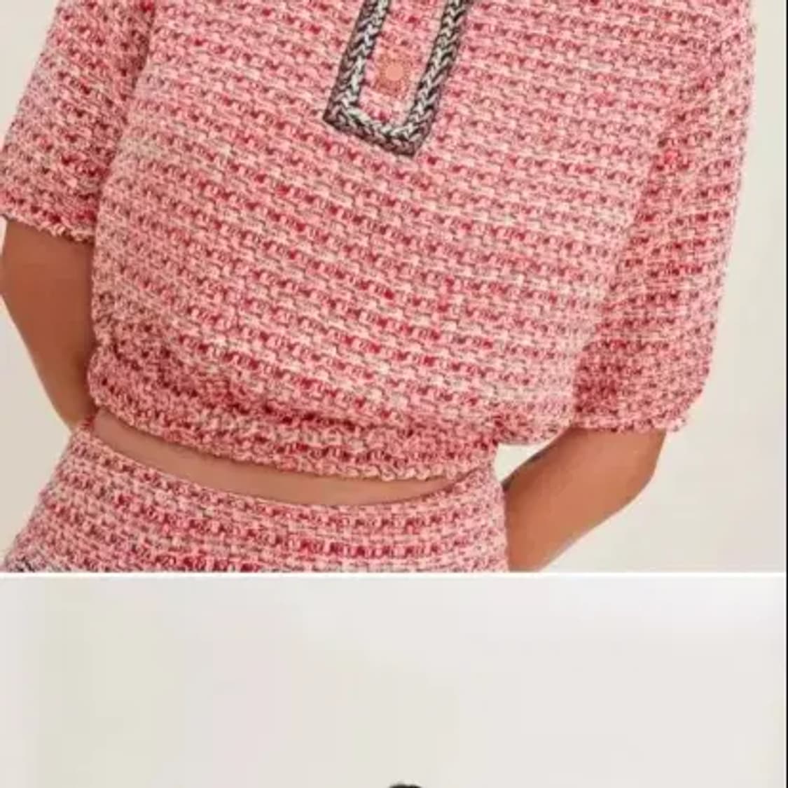 한섬 마쥬 트위드 니트 ~55 상품이미지1