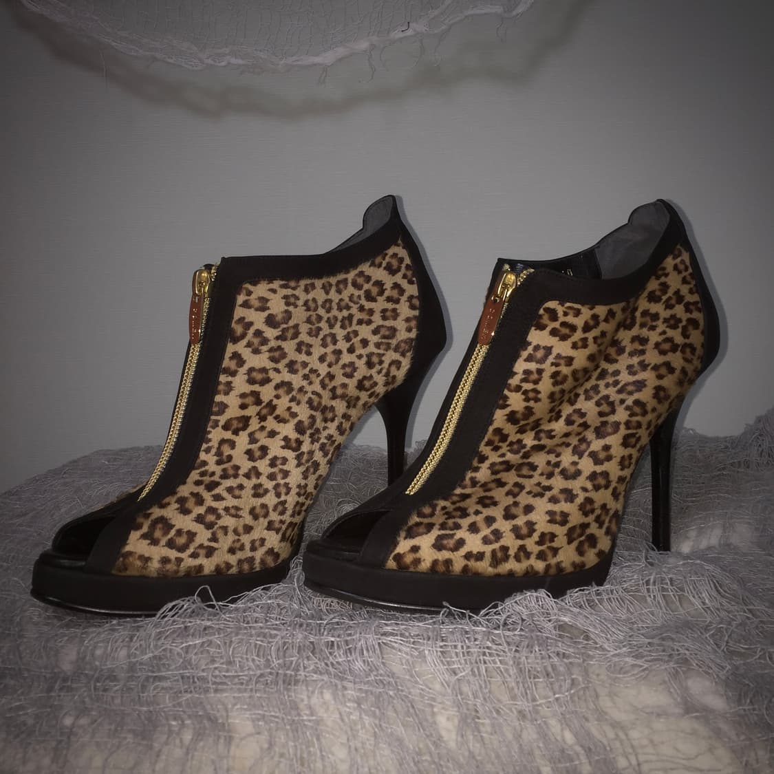 Leopard open high heel 오네갸루 상품이미지3