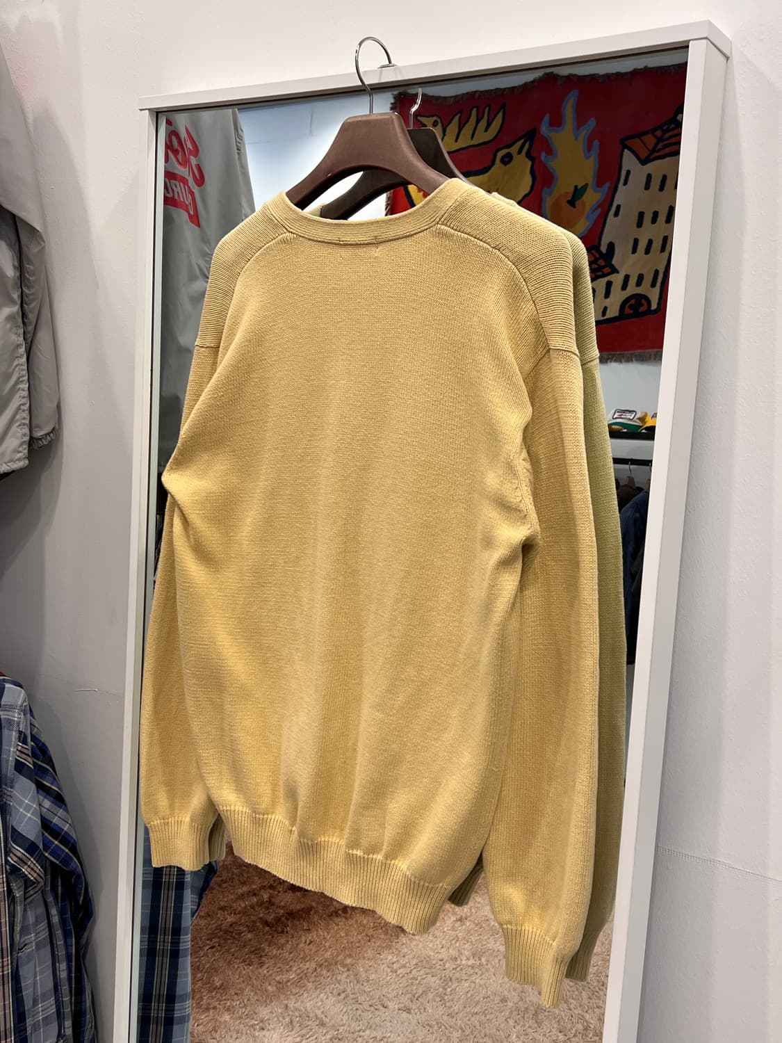 90s Uniqlo 올드 유니클로 포켓 가디건 상품이미지4