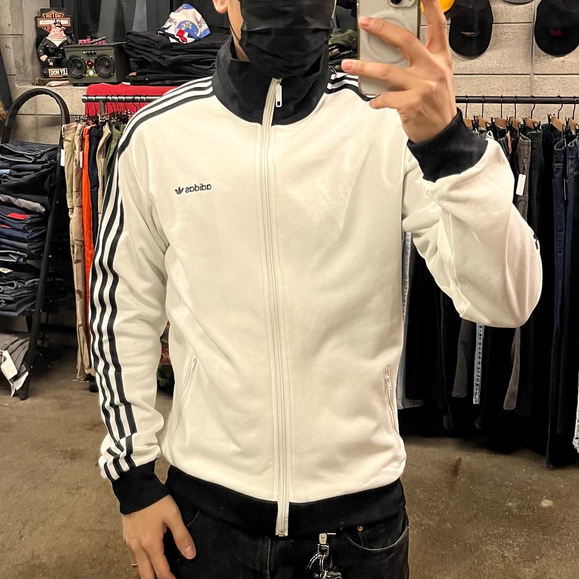 00s 아디다스 베켄바우어 흰검 트랙탑 (105) 상품이미지5