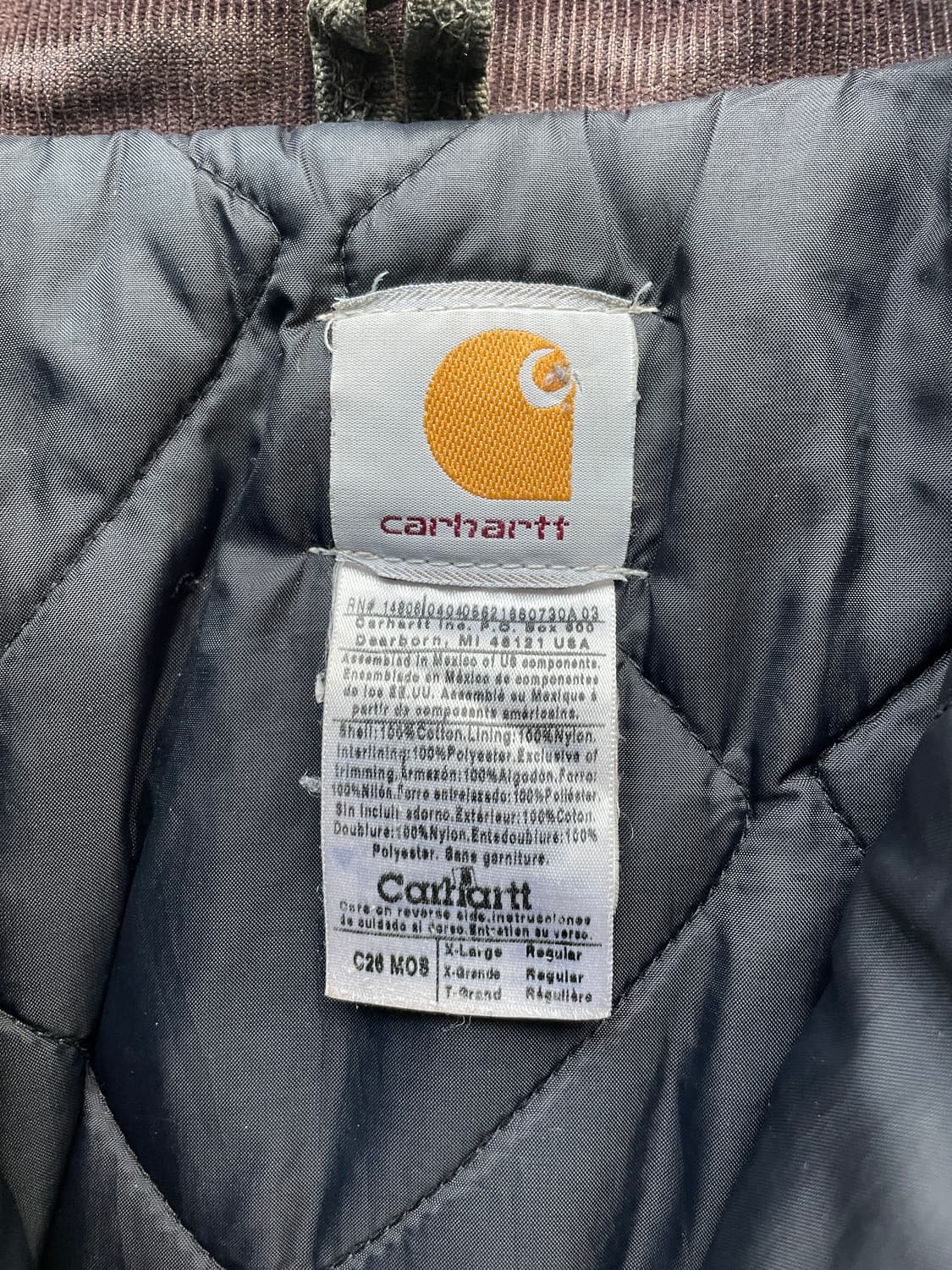 칼하트 C26 mos arctic 아크틱 자켓 빈티지 carhartt 상품이미지3