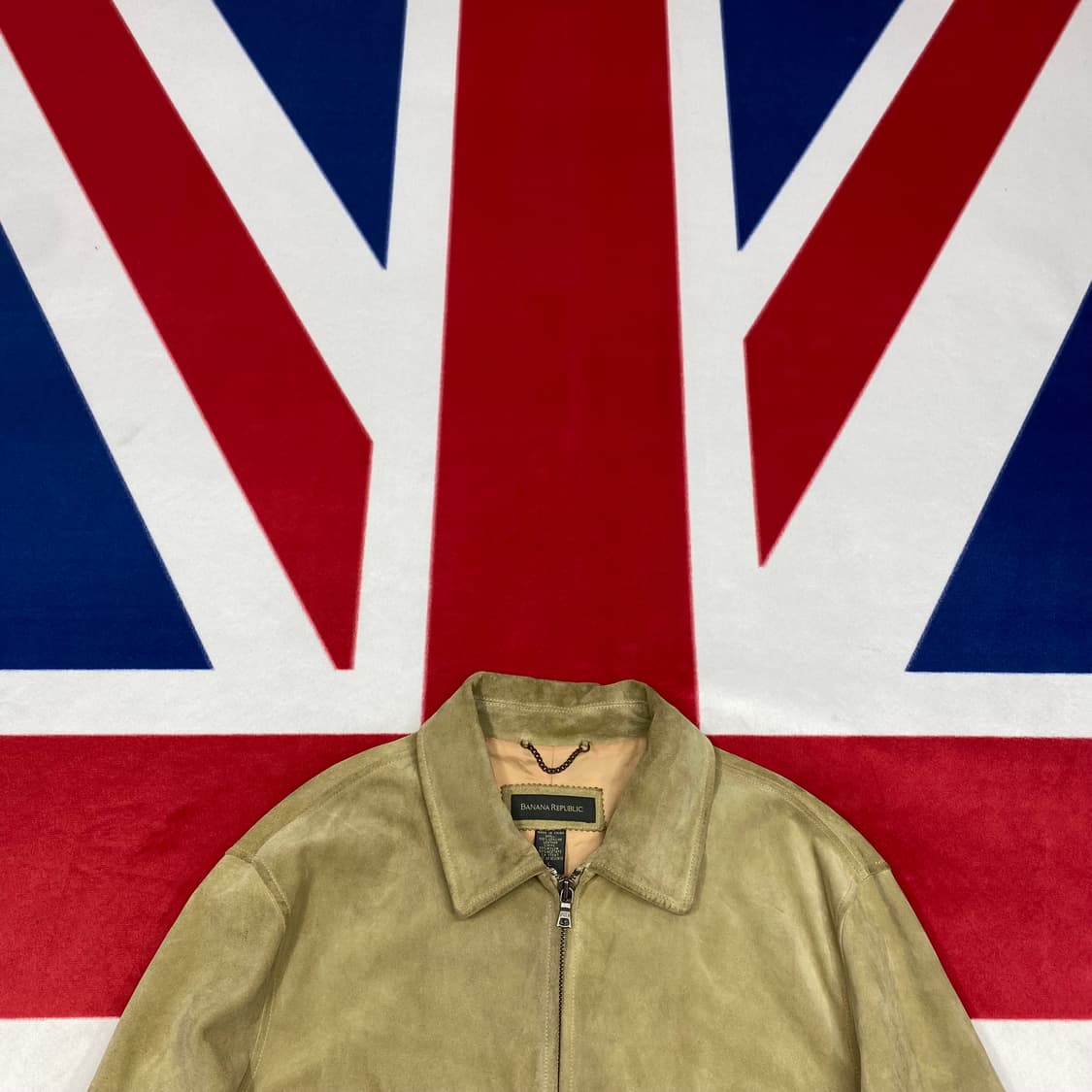 바나나리퍼블릭 리얼스웨이드자켓 L 상품이미지2