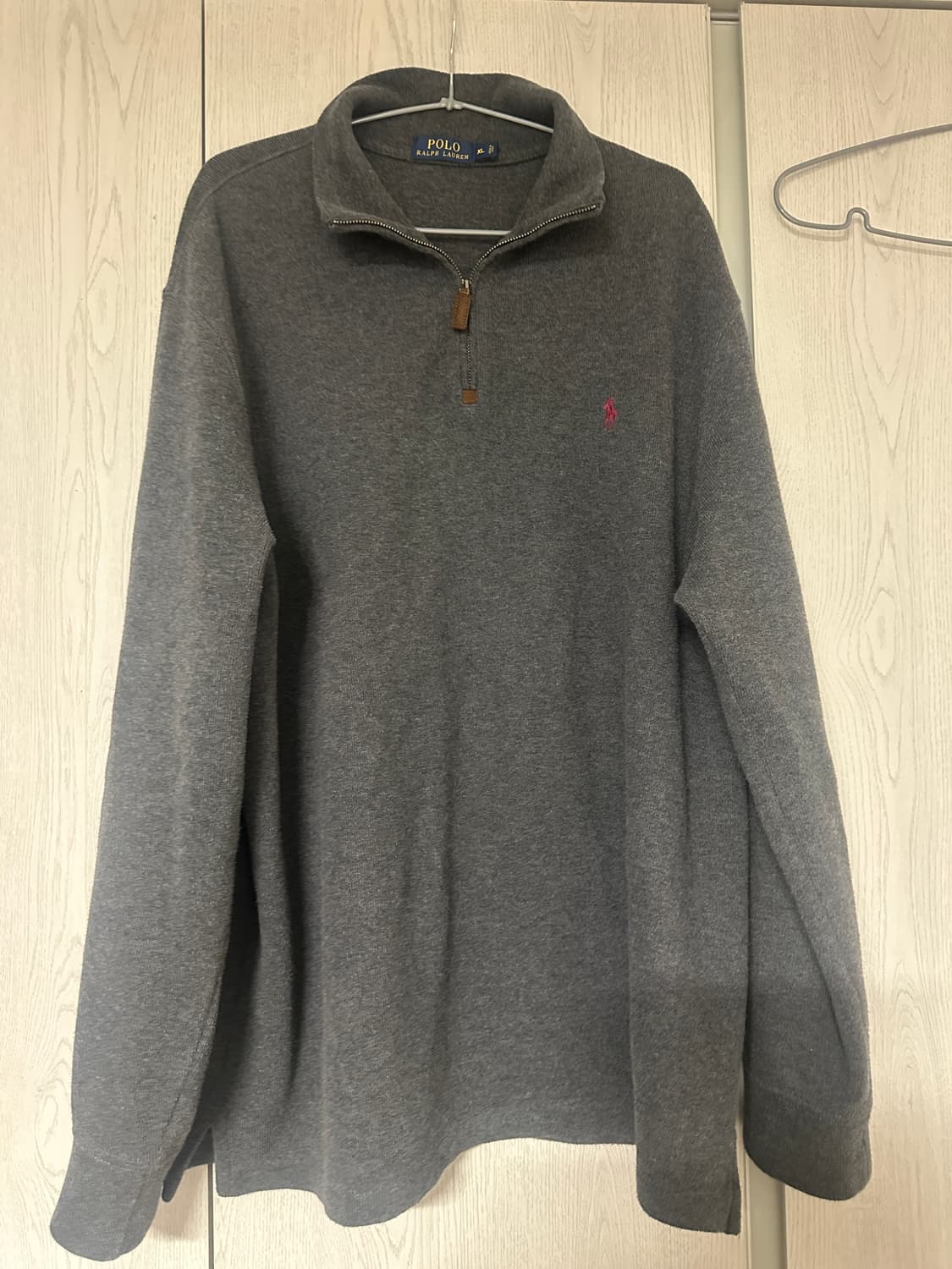 폴로 랄프로렌 하프집업 XL 회색 상품이미지1