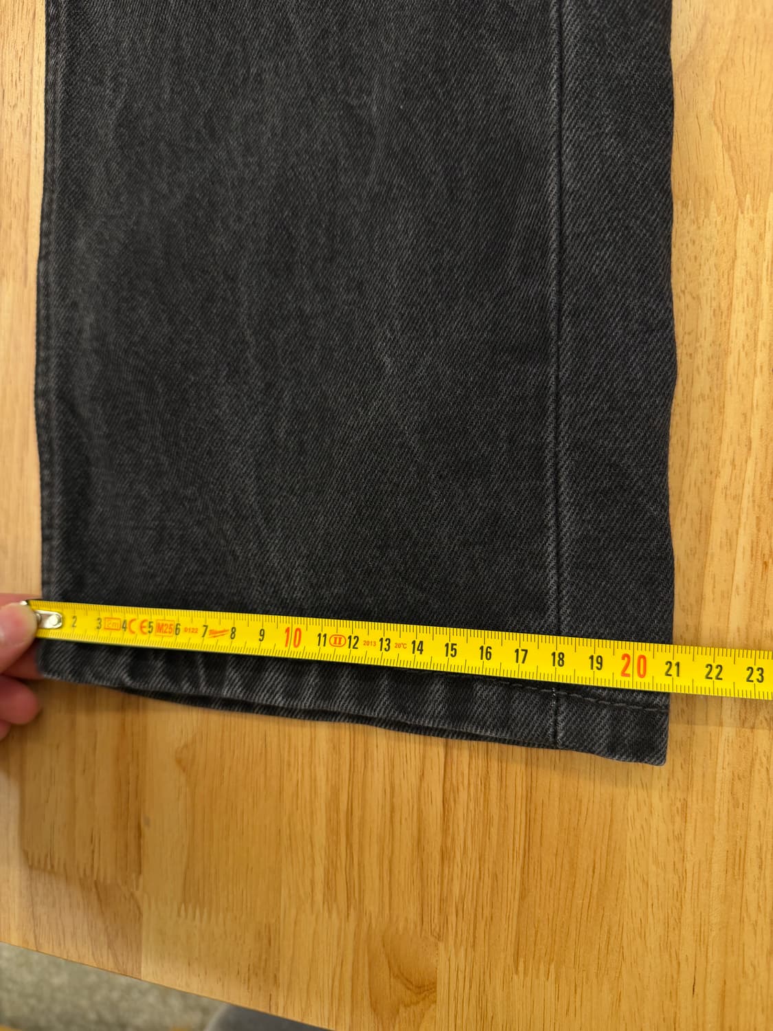 리바이스 505 블랙 데님 팬츠 상품이미지9