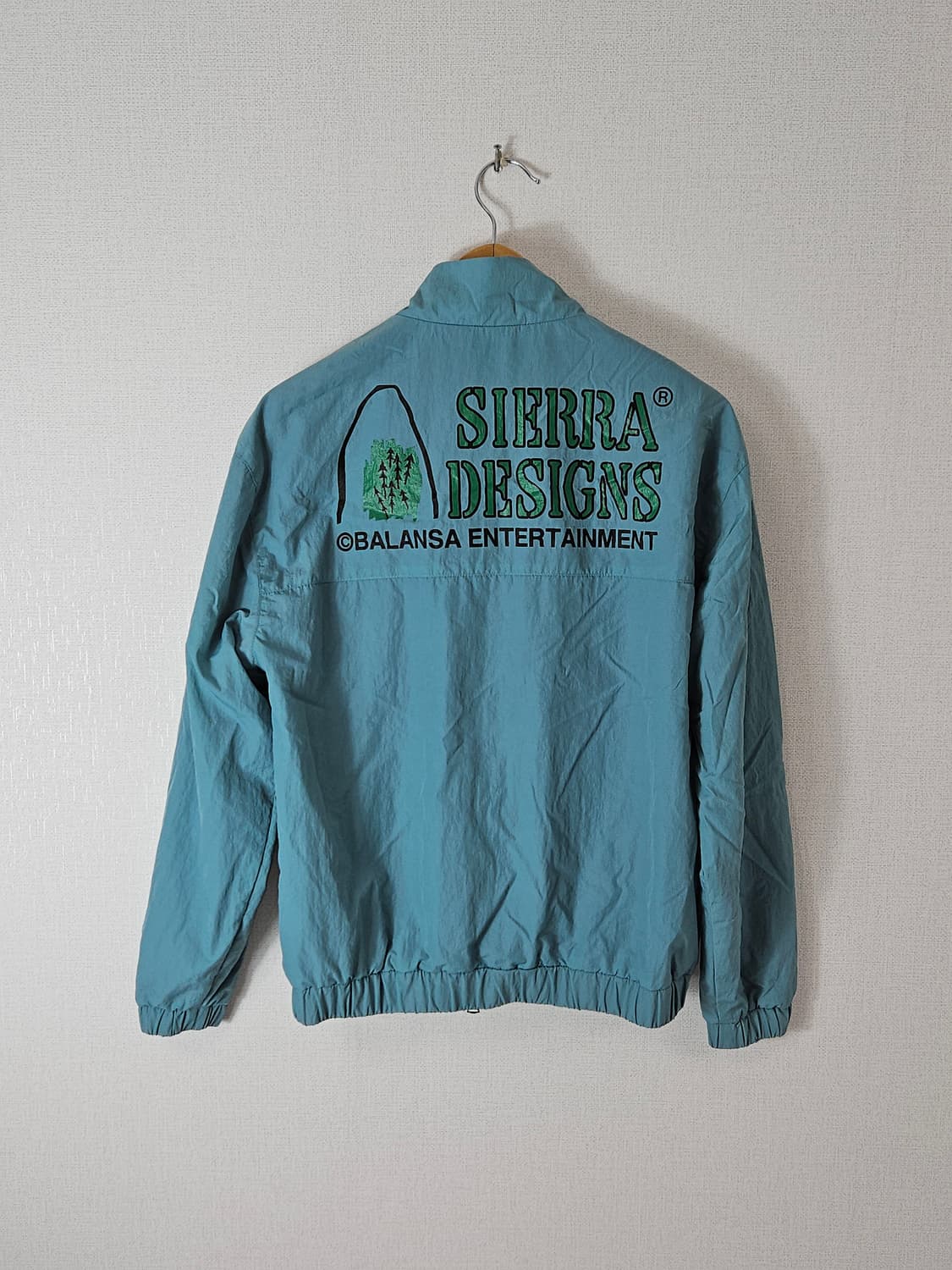 시에라디자인 바람막이 자켓 나일론 M (거의 새상품) 상품이미지1