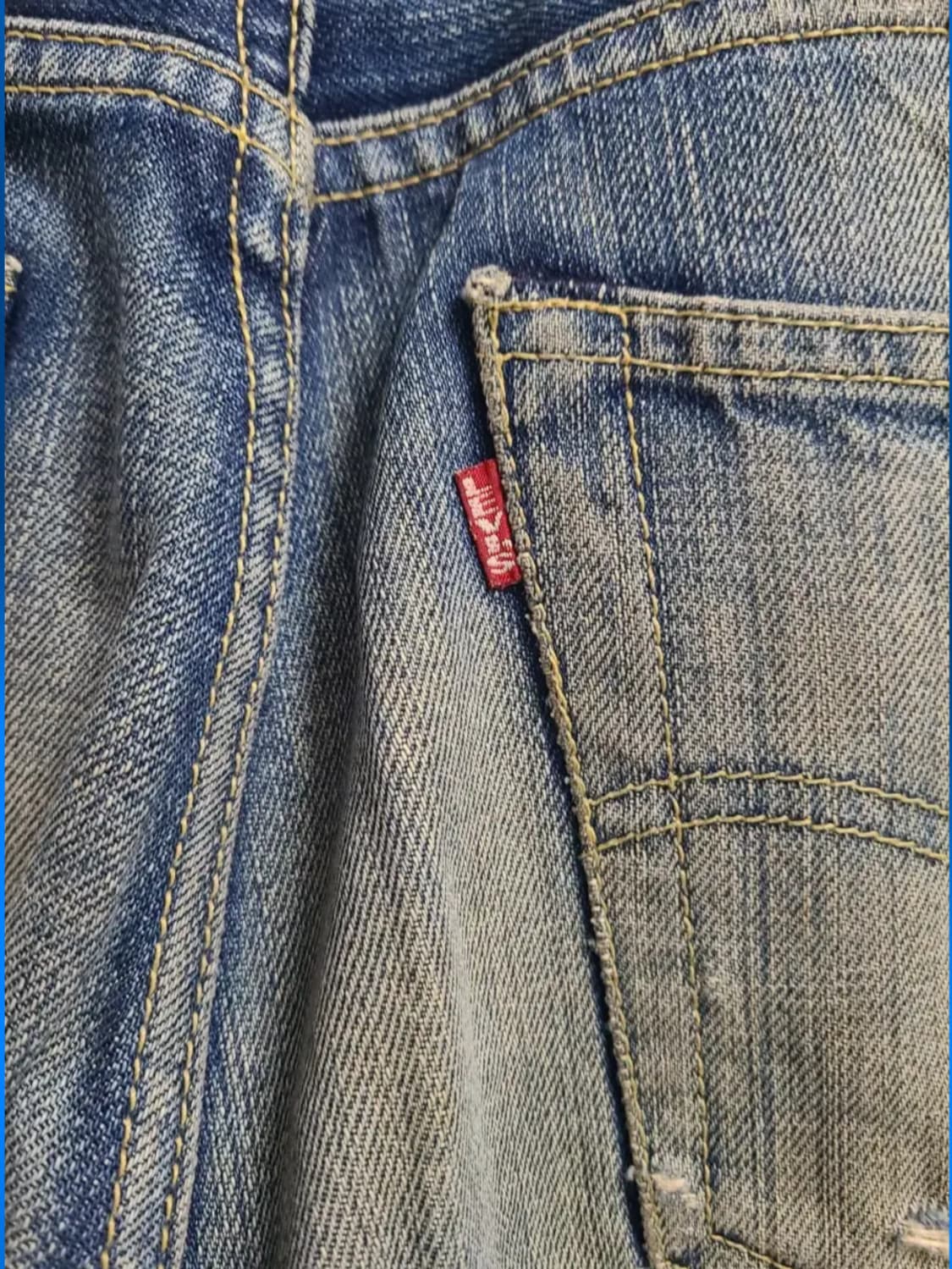 리바이스 90s USA 501 빅E 데님 팬츠 상품이미지6