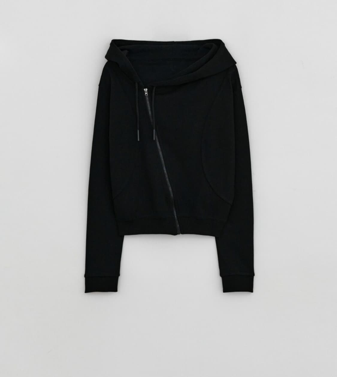 다이애그널 후디 집업 상품이미지3