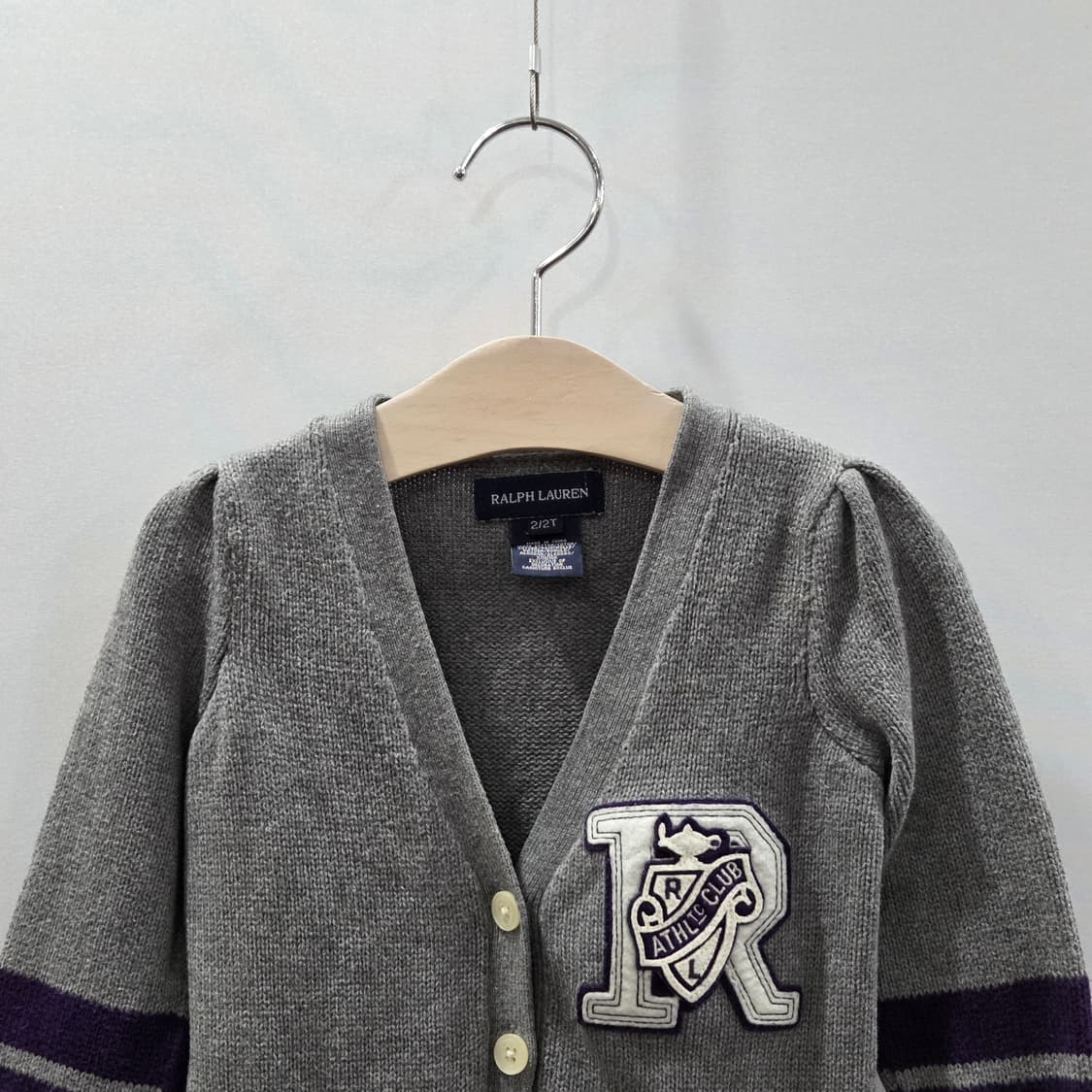 폴로랄프로렌 키즈 가디건 2T 상품이미지2