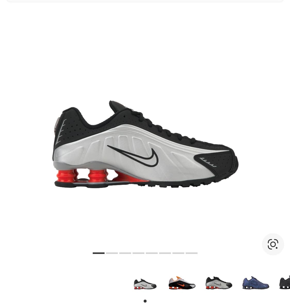 나이키 샥스 R4 메탈릭 실버 레드 상품이미지1