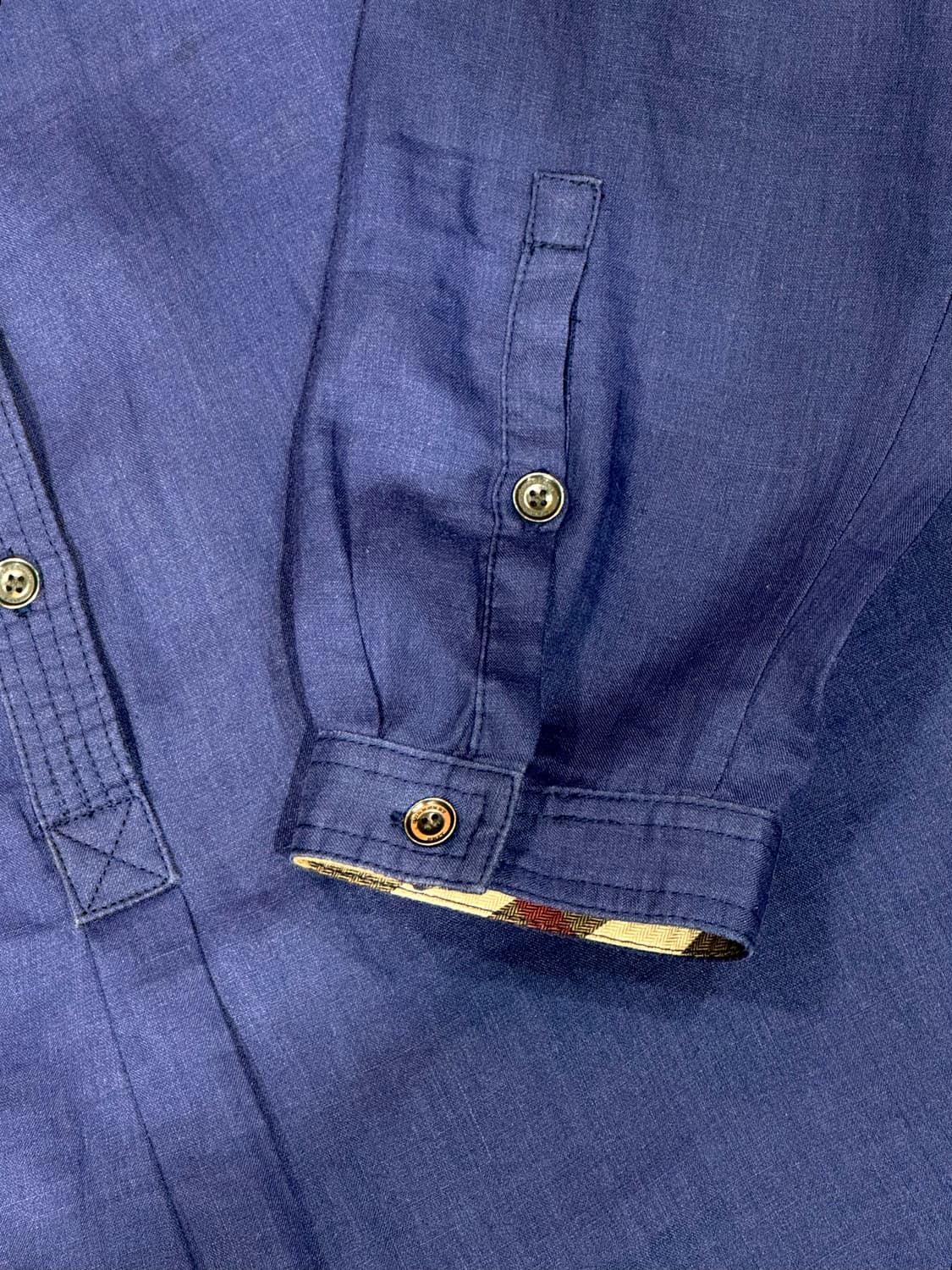 버버리 린넨 셔츠 상품이미지3