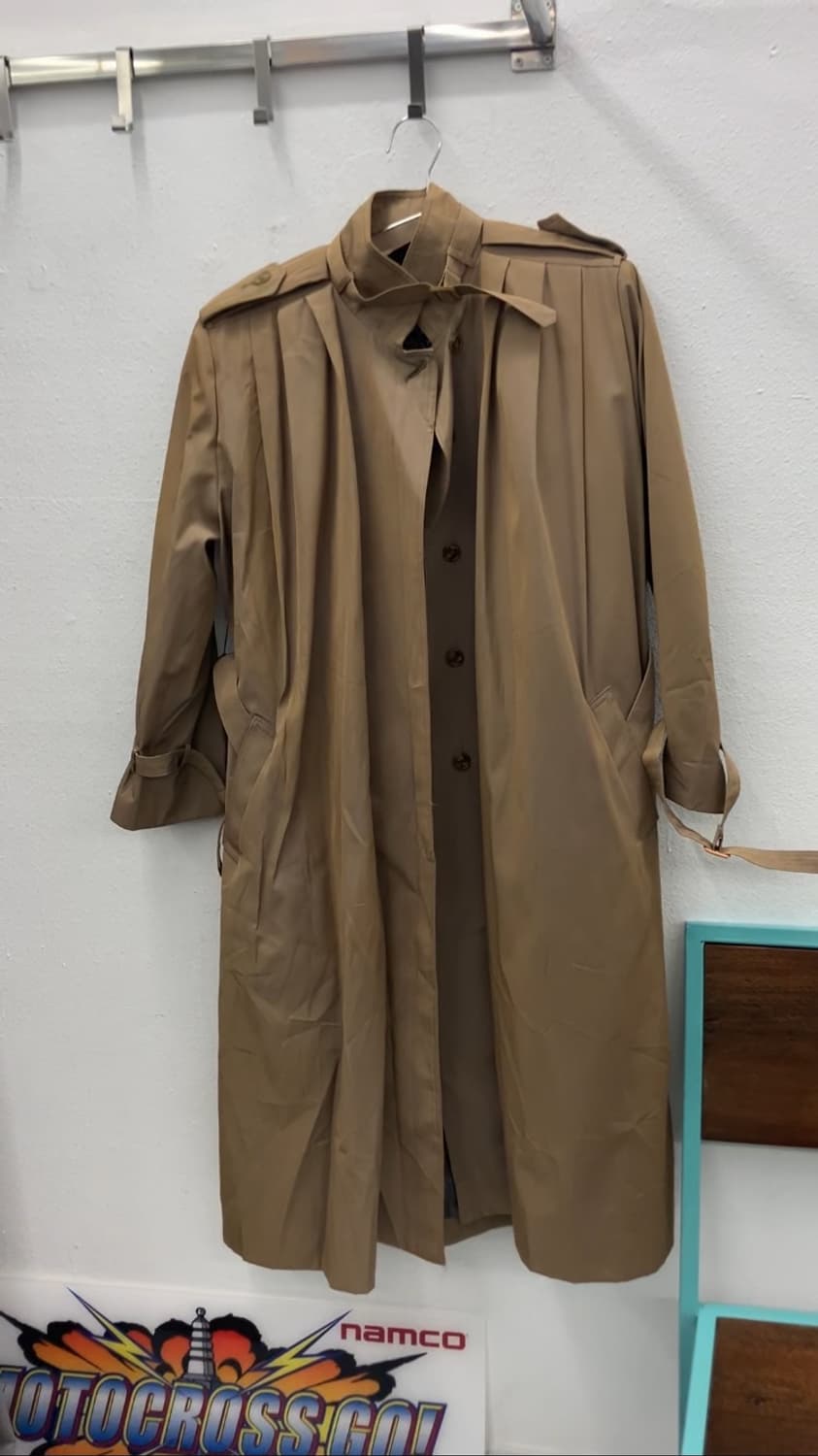 숄더핀턱 내피 트렌치코트 상품이미지2