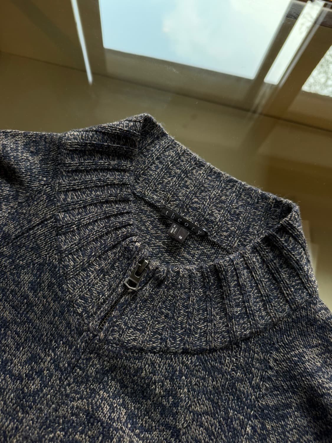 띠어리 짚업 가디건 100 상품이미지8