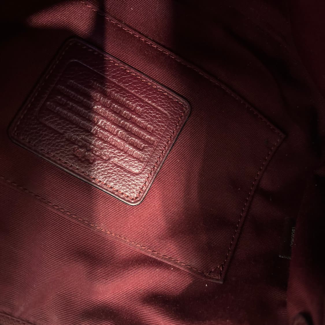 정품 코치 가죽 투웨이 크로스백     상품이미지8