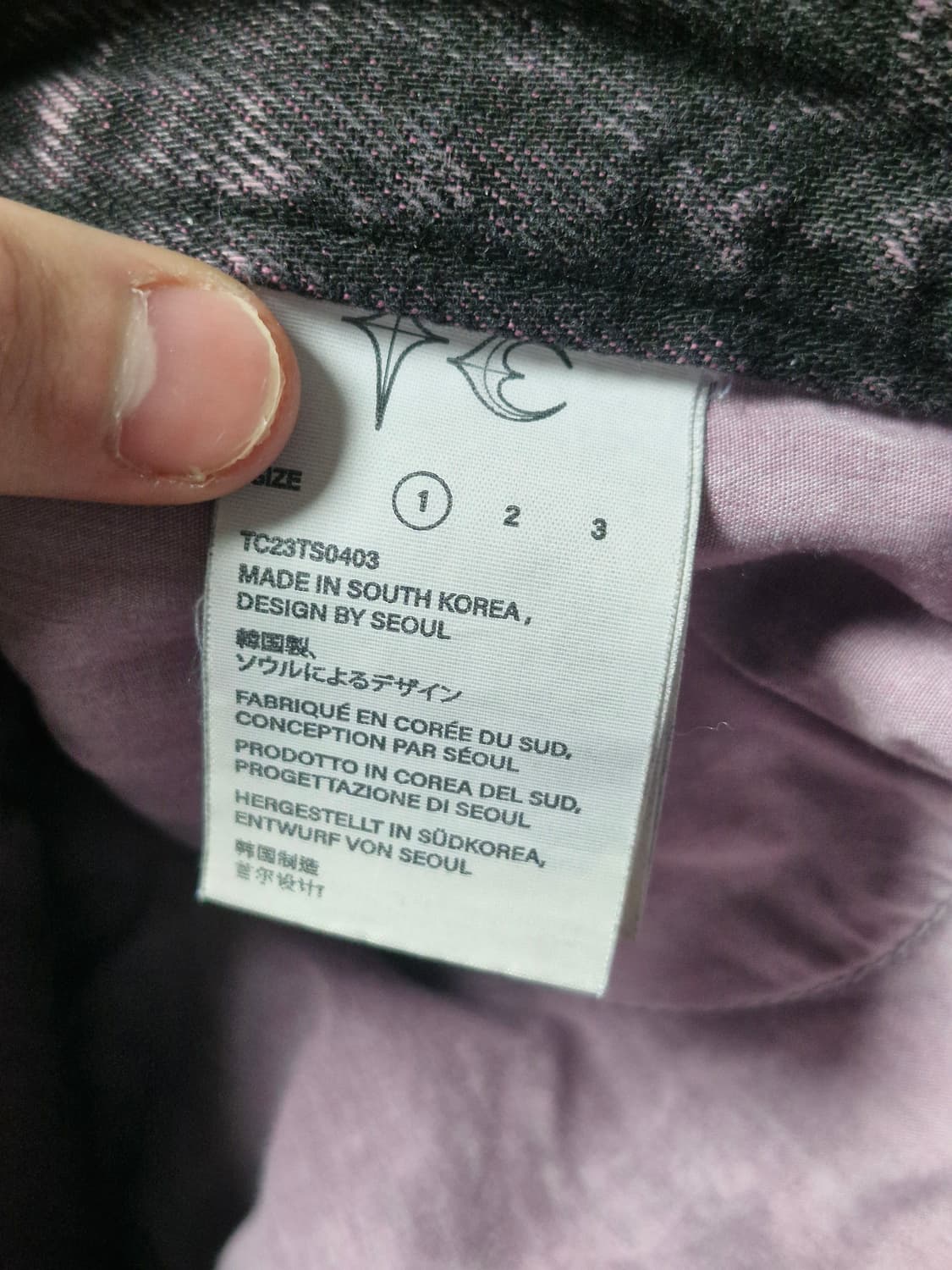 (1) 떠그클럽 더블니 팬츠 퍼플 상품이미지3