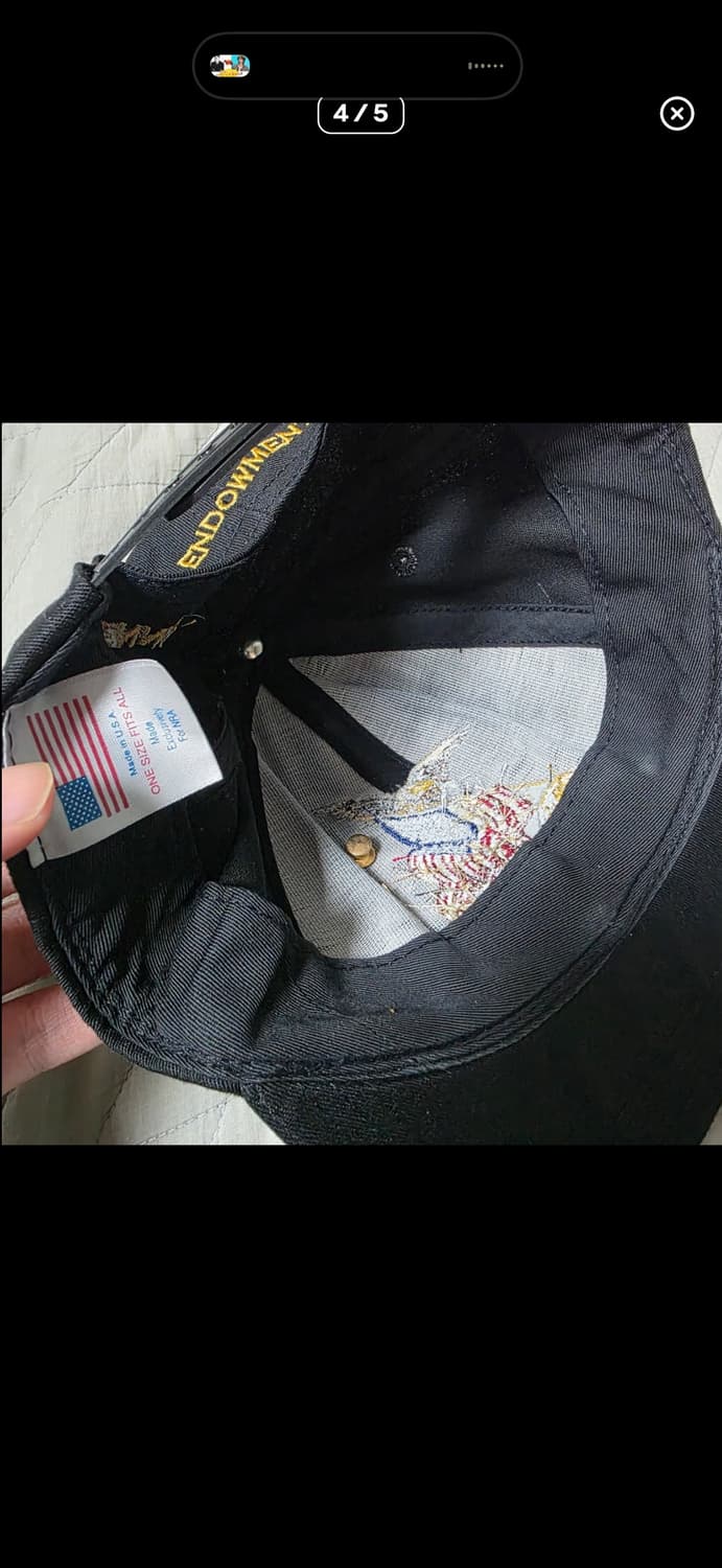 NRA 빈티지 6패널 캡 매티보이  상품이미지4