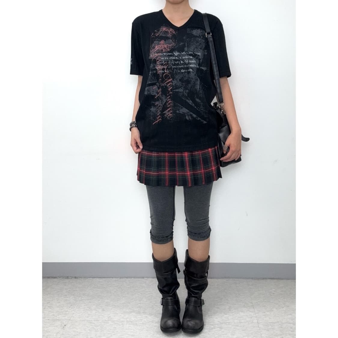 Red Tartan Set (2 pieces)  상품이미지1