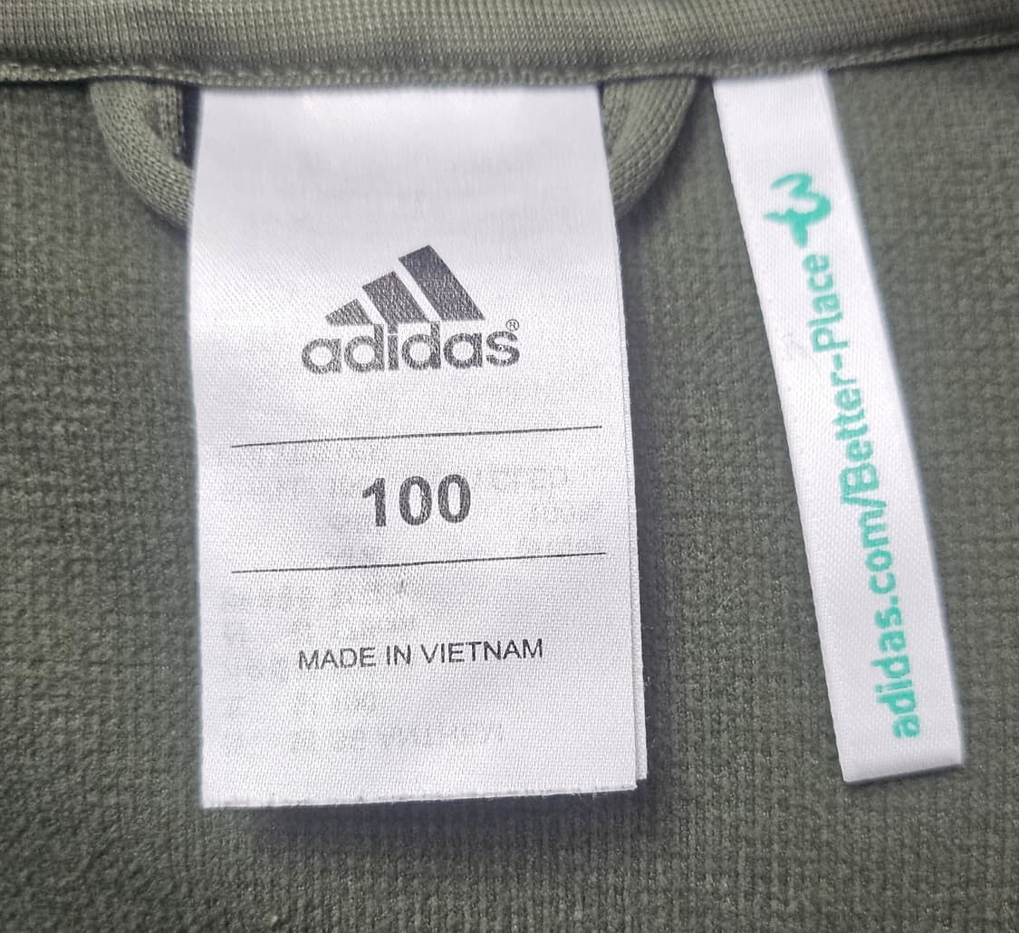 (100)L ☆초희귀☆ 아디다스 에센셜 [카키] 트랙탑져지 상품이미지2