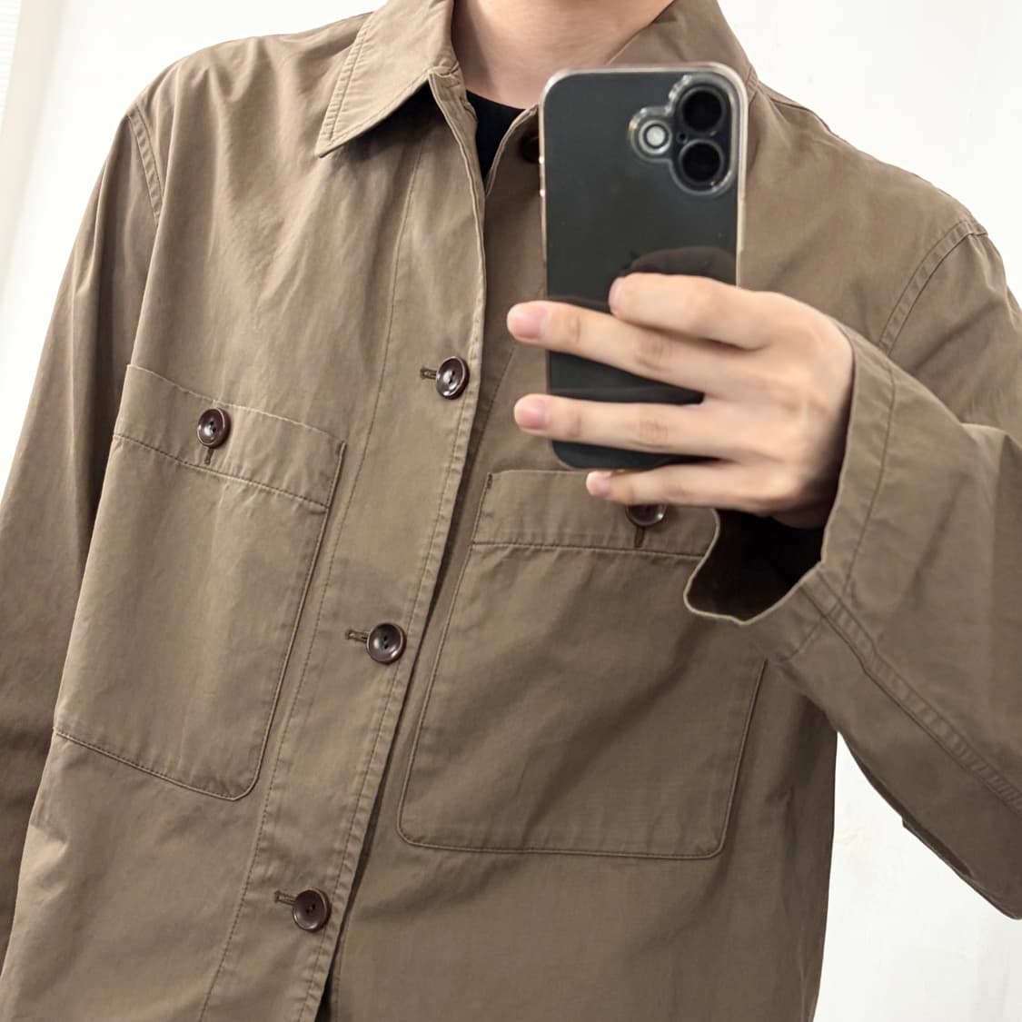 르메르 밀리터리 오버 셔츠 자켓 상품이미지4