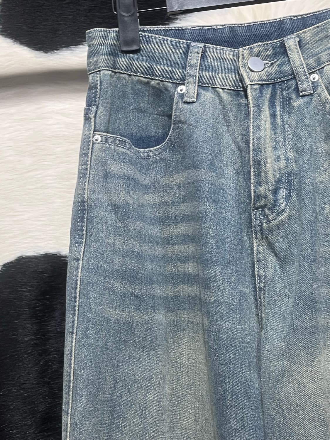 빈티지 워싱데님 팬츠 상품이미지3