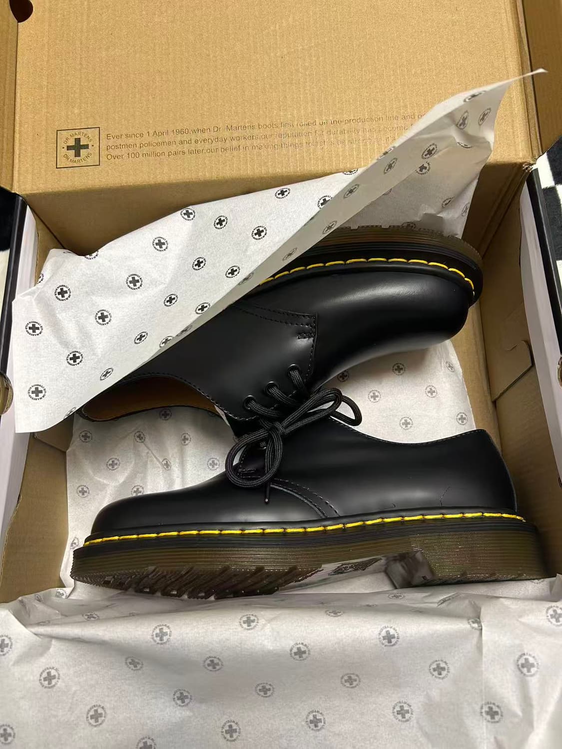 닥터마틴 1461 스무스 옥스포드 슈즈 블랙 260mm 41 상품이미지6