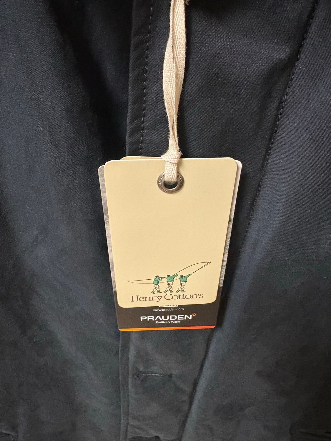 25fw 핸리코튼 파일럿코트 100 다크네이비 상품이미지2