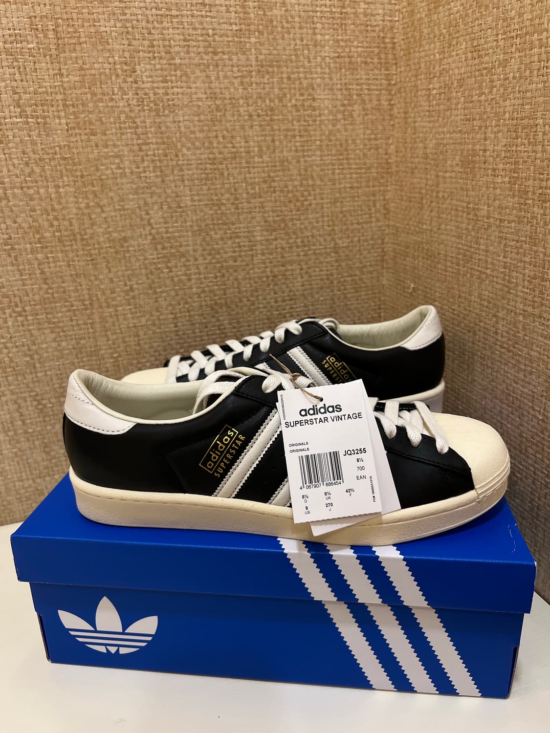 아디다스 슈퍼스타 빈티지 코어 블랙 코어 화이트 상품이미지1