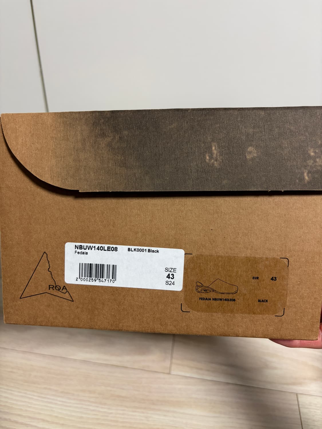 [43] 로아 페다이아 블랙 상품이미지4