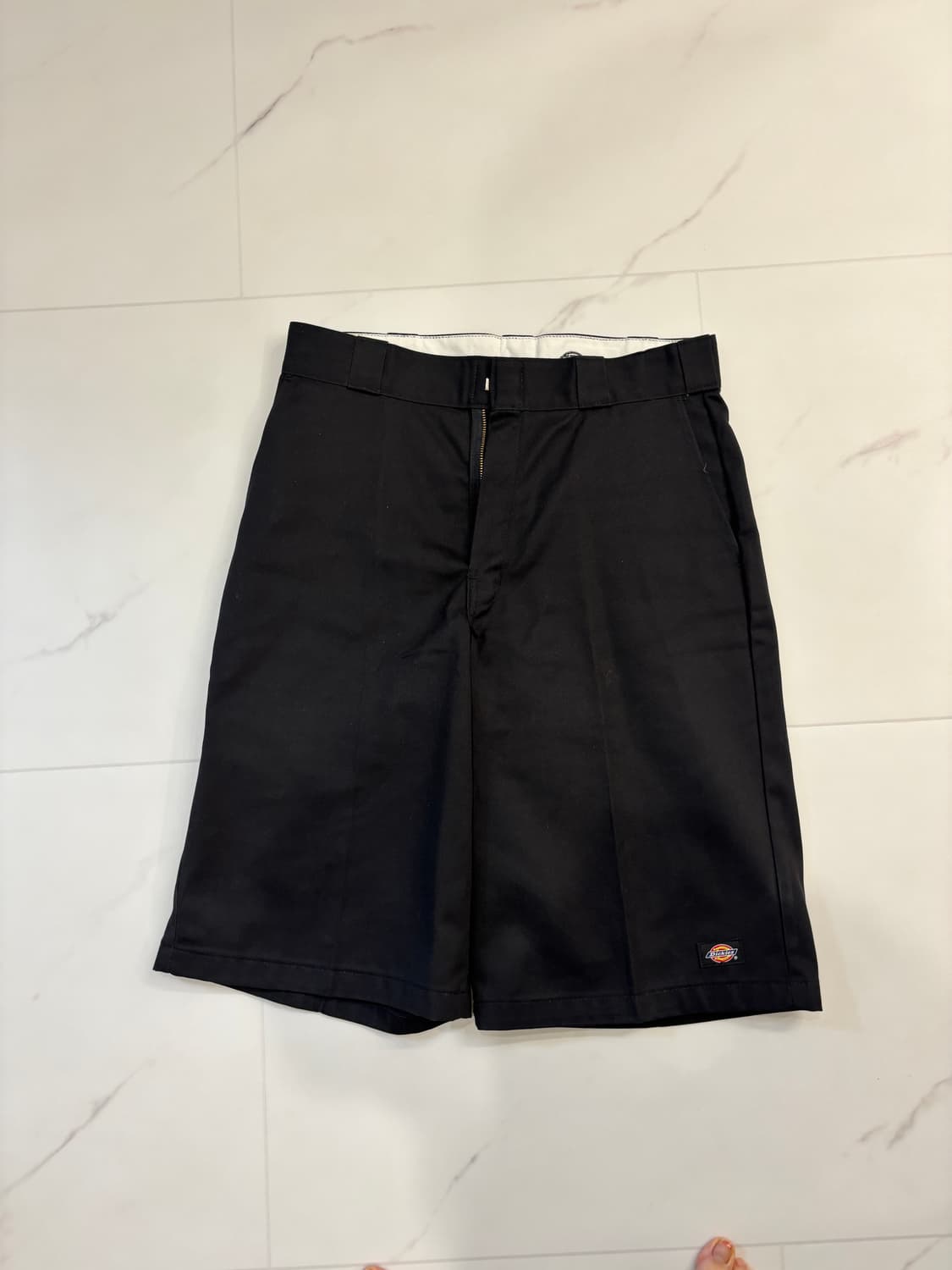 디키즈 dickies 42283 루즈핏 워크쇼츠 블랙 상품이미지2