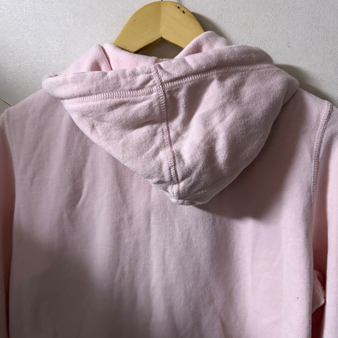 폴로 랄프로렌 젠 빈티지 후드집업 핑크 L (여성 오버핏 66-77정도) 상품이미지6
