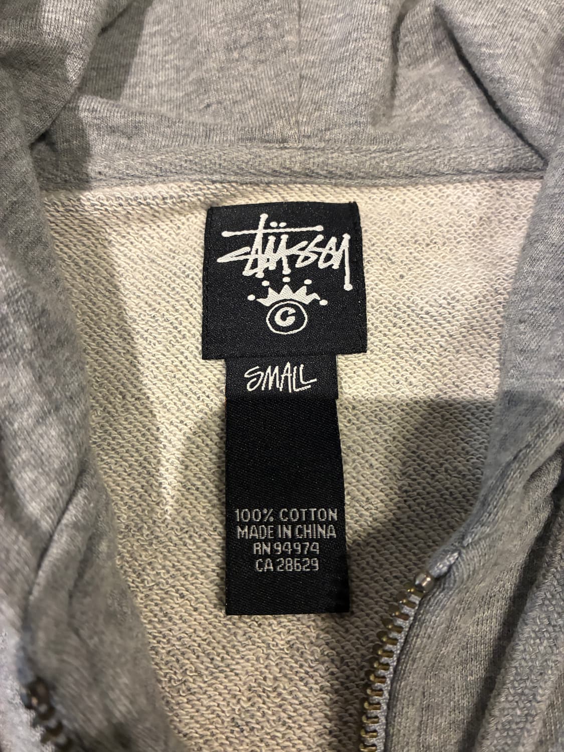 S) 스투시 스트라이프 후드집업 갸루 모리걸 상품이미지2