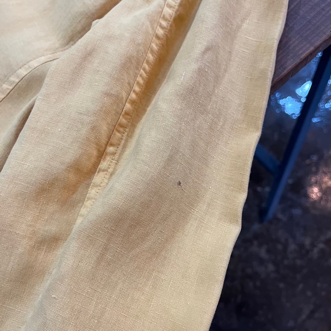 90s 에트로 린넨 코트 상품이미지8