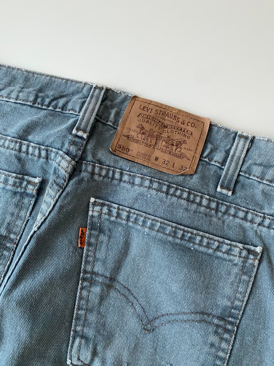 90s USA 리바이스 550 32x32 오렌지탭 상품이미지9