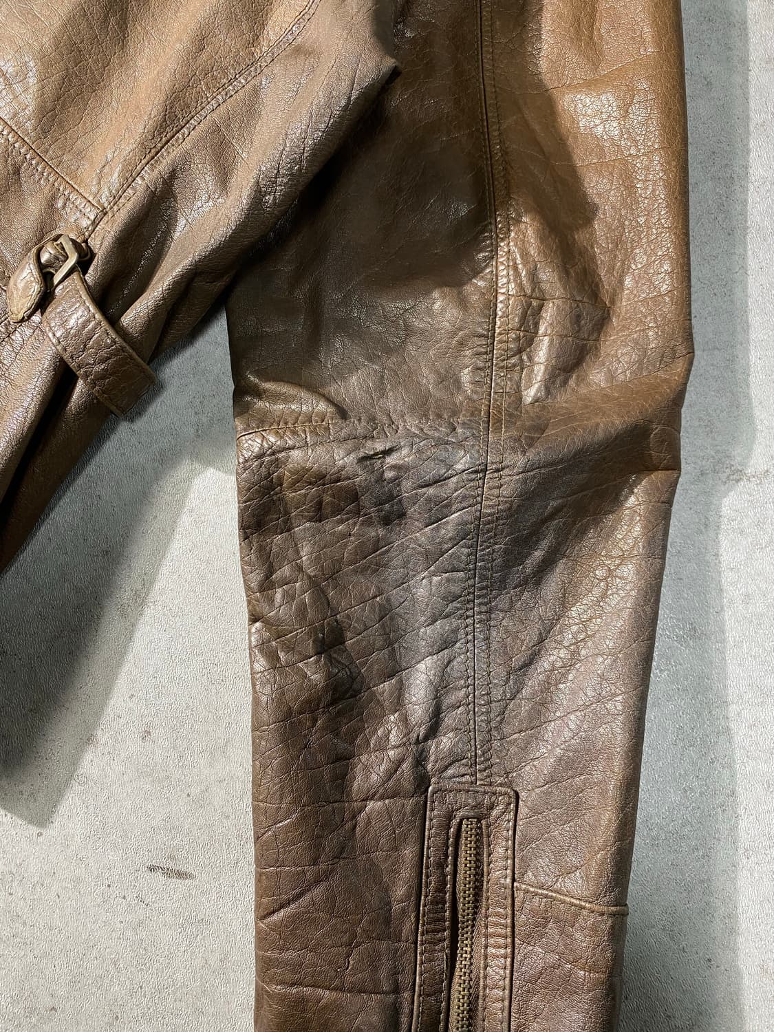 [XL] Eddie Bauer 에디바우어 버팔로 레더 자켓 상품이미지7