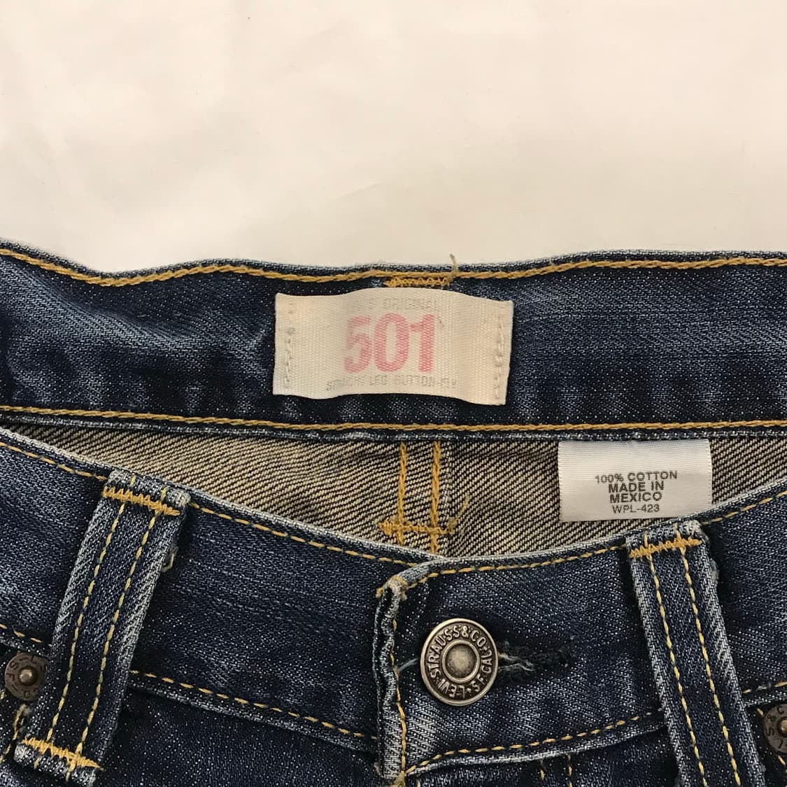 00s Mexico 리바이스 501 데님 32 상품이미지4
