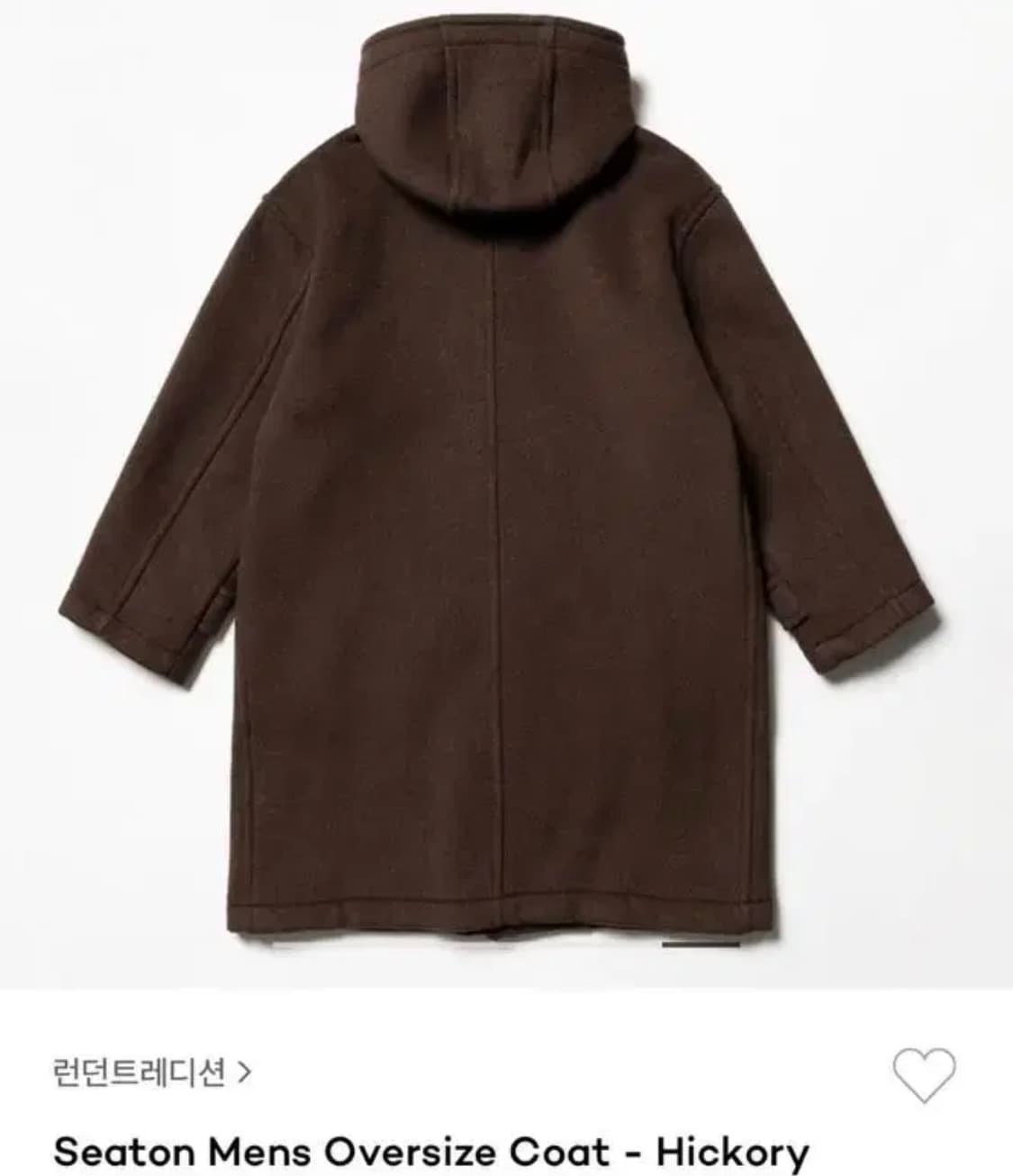 (38)런던트레디션 시튼 오버사이즈 Brow n (Hickory) 상품이미지2