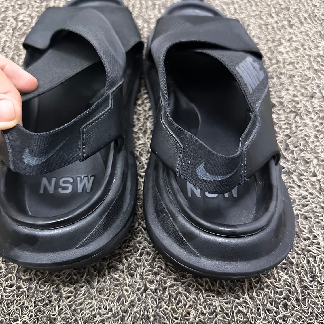 NIKE 나이키 플락티스크 샌들 블랙 250 상품이미지5