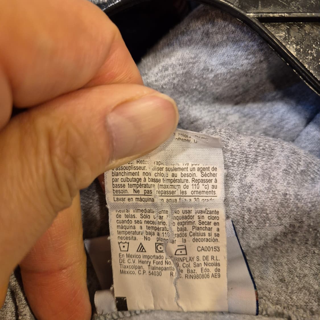 2XL 챔피온 그레이 후드 상품이미지5