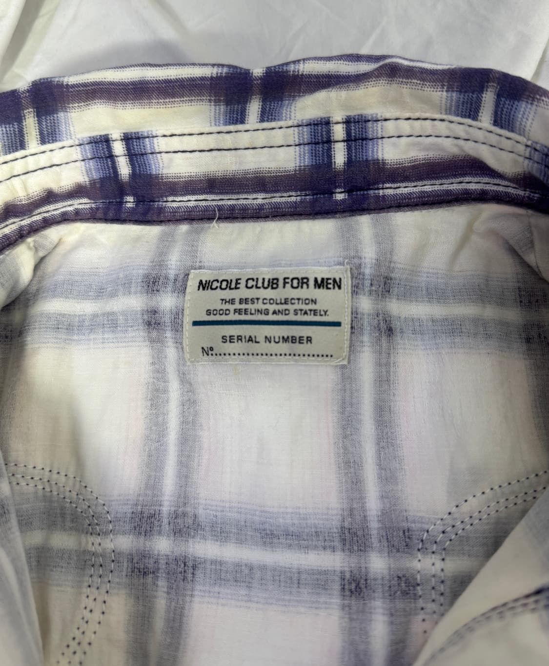 니콜 클럽 포 맨 체크 웨스턴 셔츠 상품이미지7