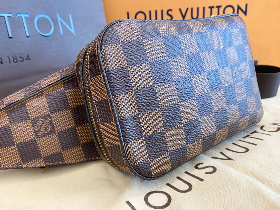루이비통 다미에 제로니모 원 지퍼 신형 버클 힙색 상품이미지2