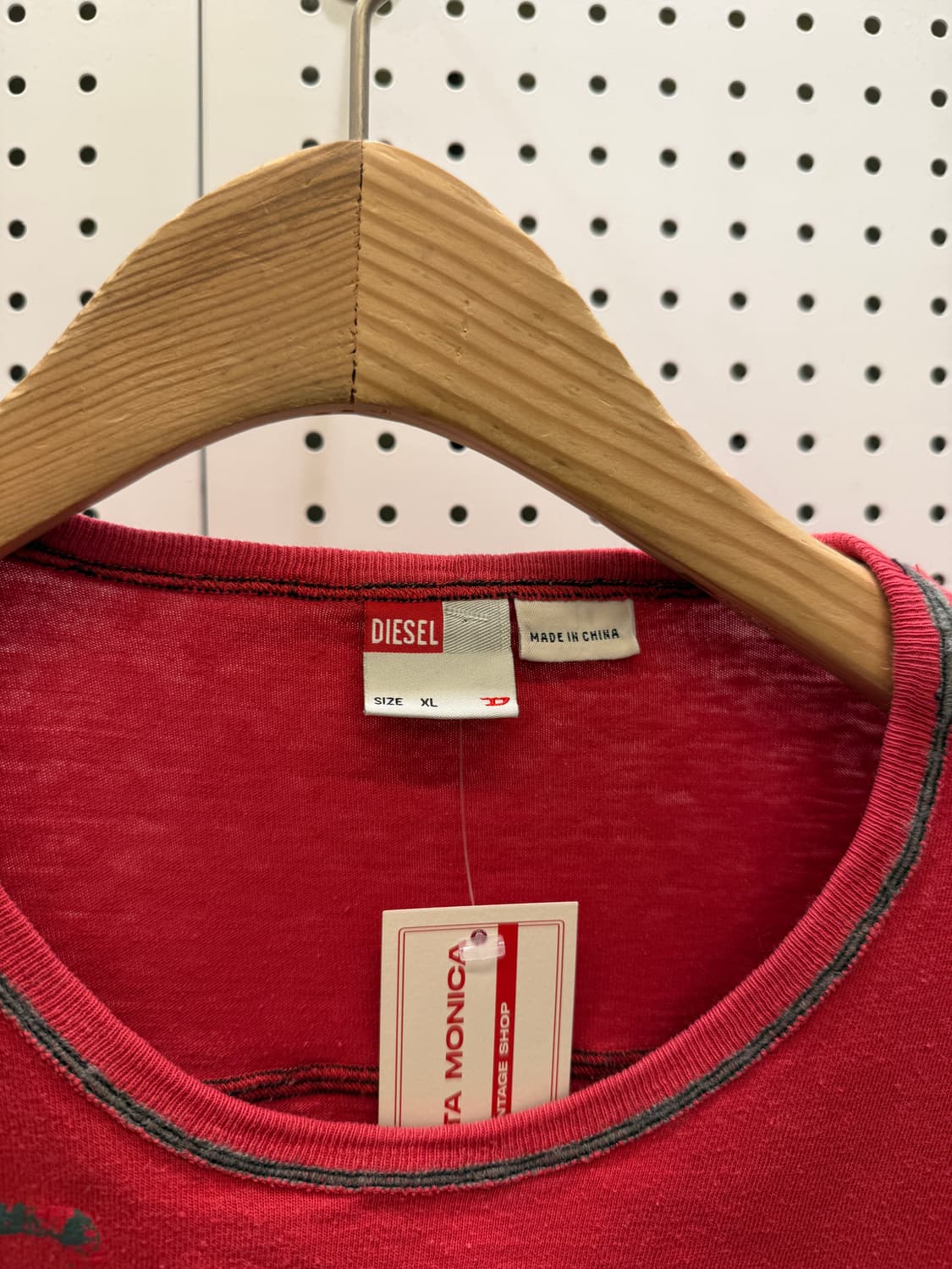 디젤 그래픽 워싱 긴팔 티셔츠 U1127 상품이미지5