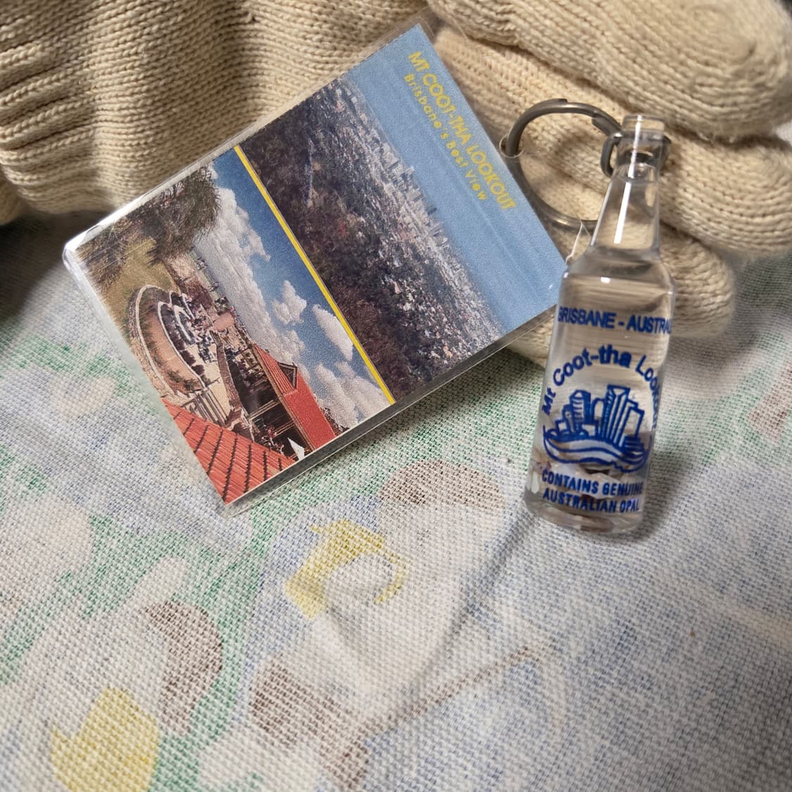 90s Australia 오팔 보틀 키링 상품이미지2