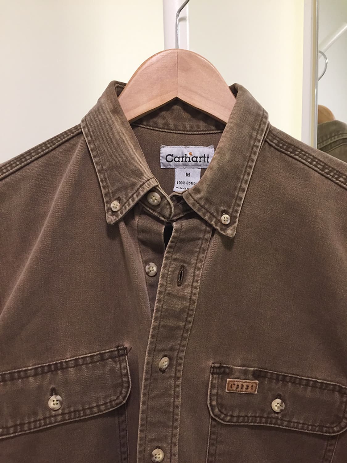 여성 칼하트 투포켓 워크셔츠 100 상품이미지6