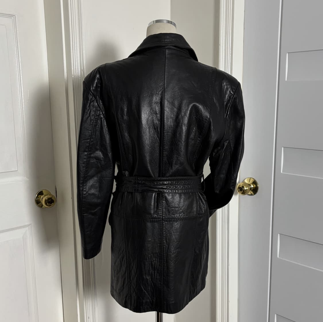 런던포그 레더 더블 블레이저 상품이미지4