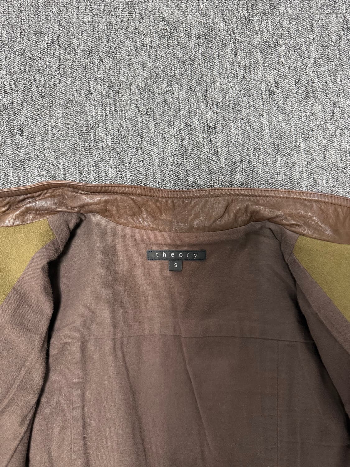 Theory Lambskin leather jacket   상품이미지4