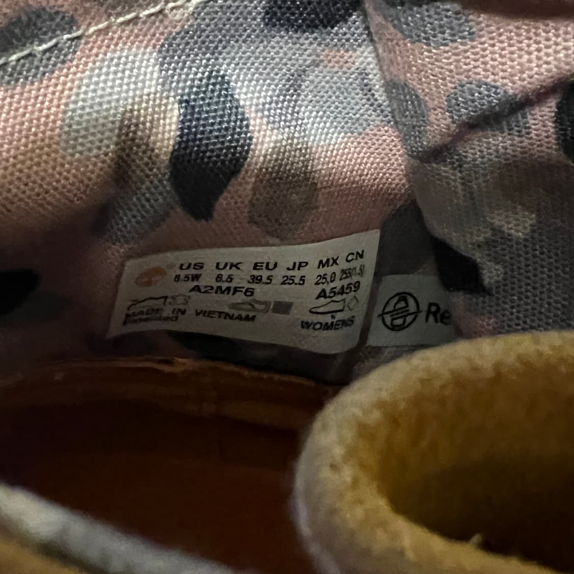 팀버랜드 롤탑 스웨이드 핑크 카모 상품이미지6