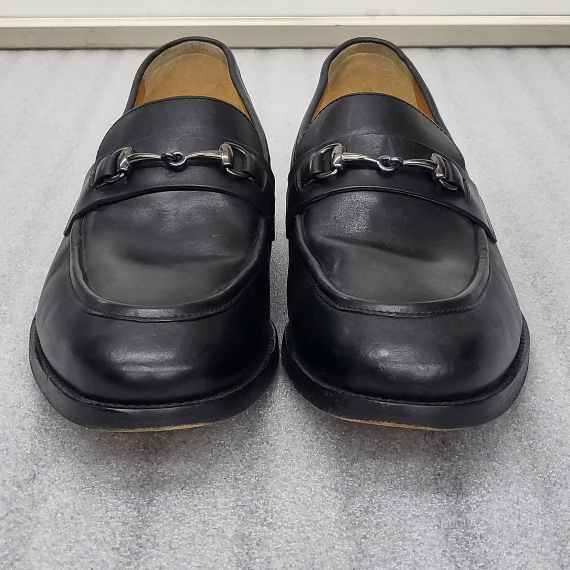 콜한 정품 C29546 레더 로퍼 블랙 8사이즈 상품이미지2