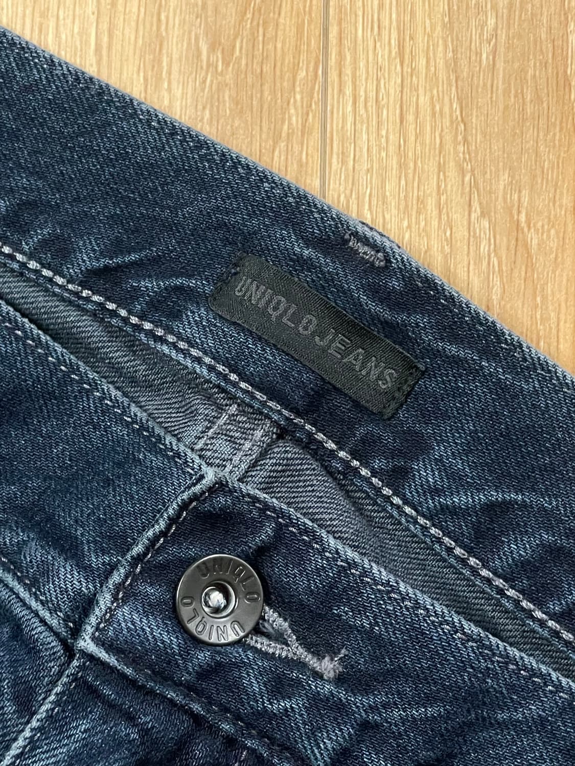 유니클로 데님 다크네이비 35 상품이미지2