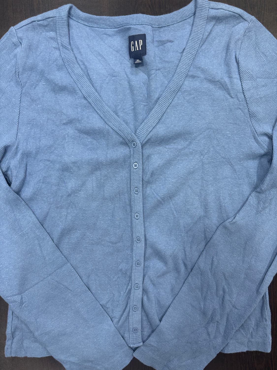 GAP 갭 블루 롱슬리브 가디건 상품이미지4